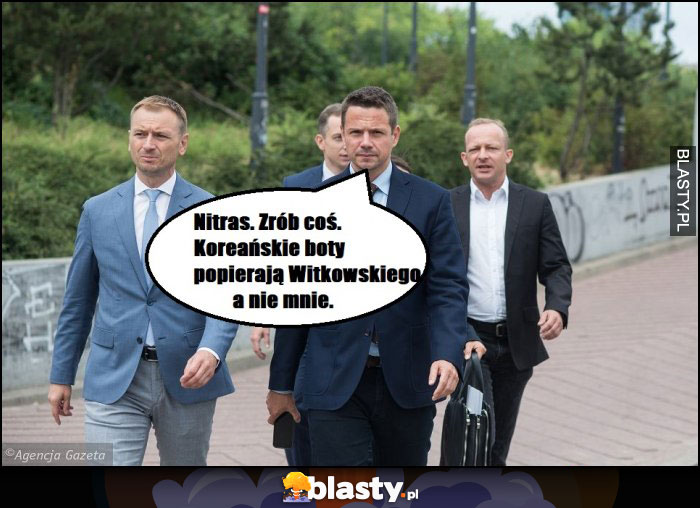 TRZASKOWSKI i koreańskie boty