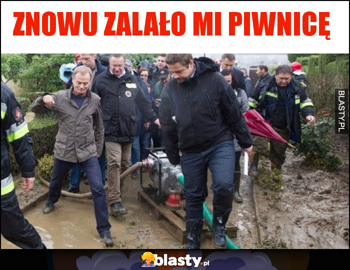 Znowu zalało mi piwnicę