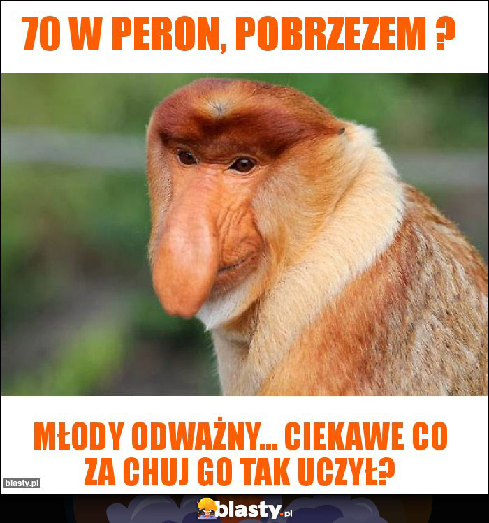 70 w peron, pobrzezem ?