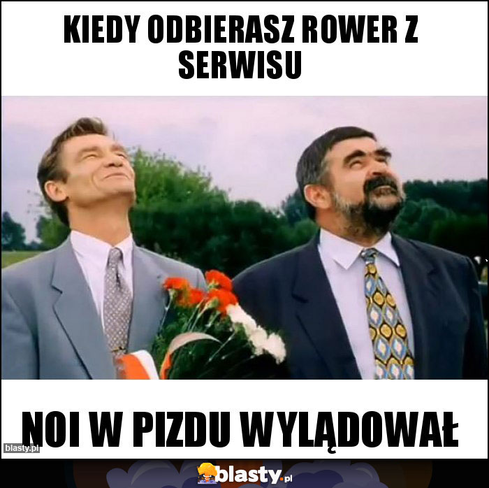 Kiedy odbierasz rower z serwisu