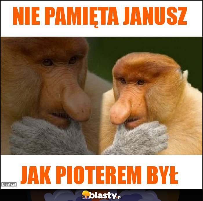 Nie pamięta janusz