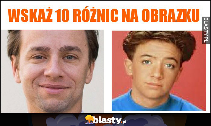 Wskaż 10 różnic na obrazku