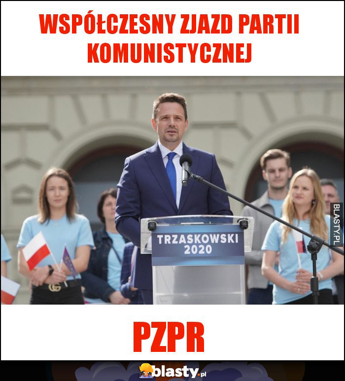 Współczesny zjazd partii komunistycznej