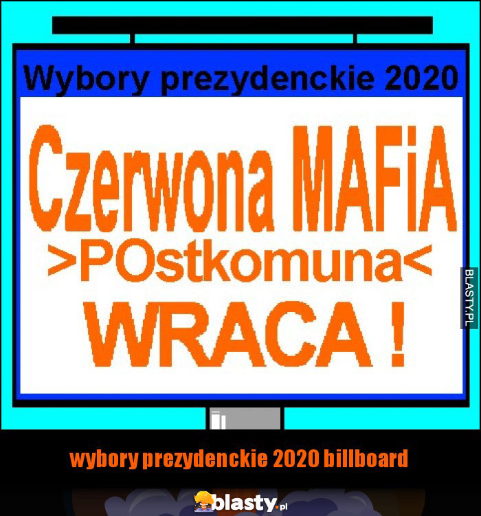 wybory prezydenckie 2020 billboard