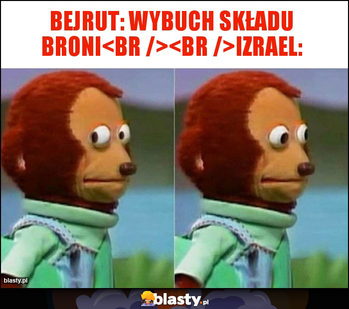 Bejrut: wybuch składu broni

Izrael: