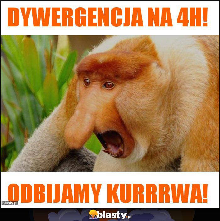 DYWERGENCJA NA 4H!