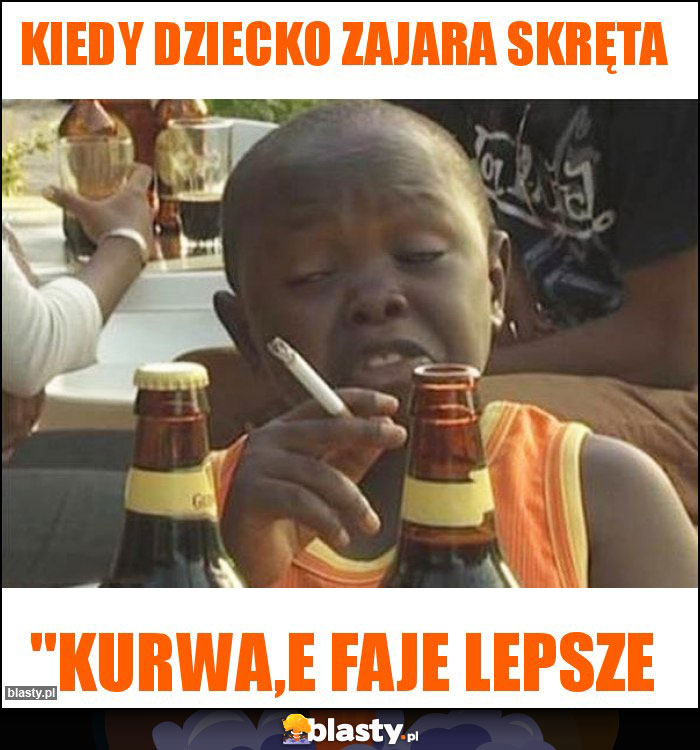 Kiedy dziecko zajara skręta