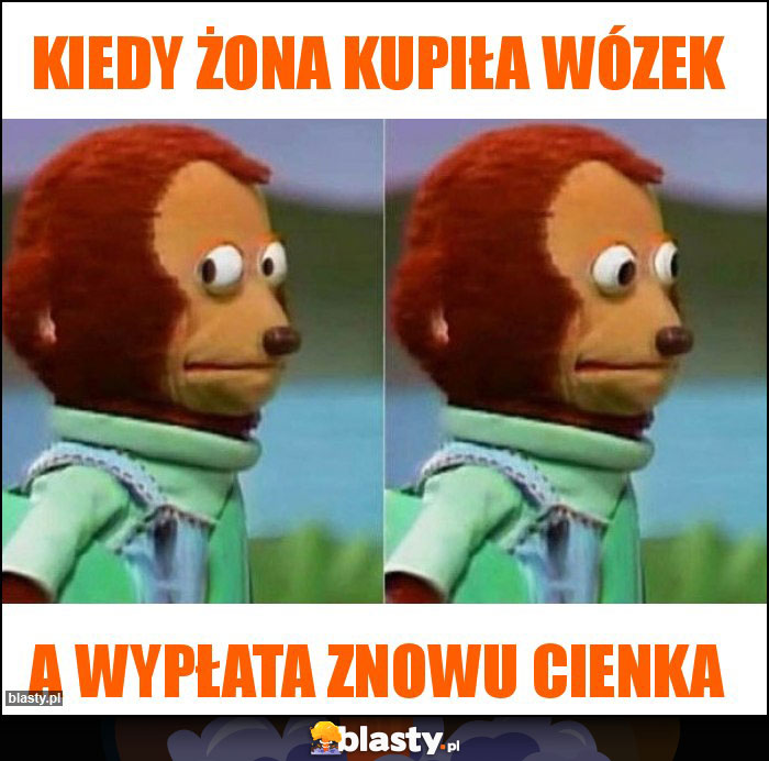 Kiedy żona kupiła wózek