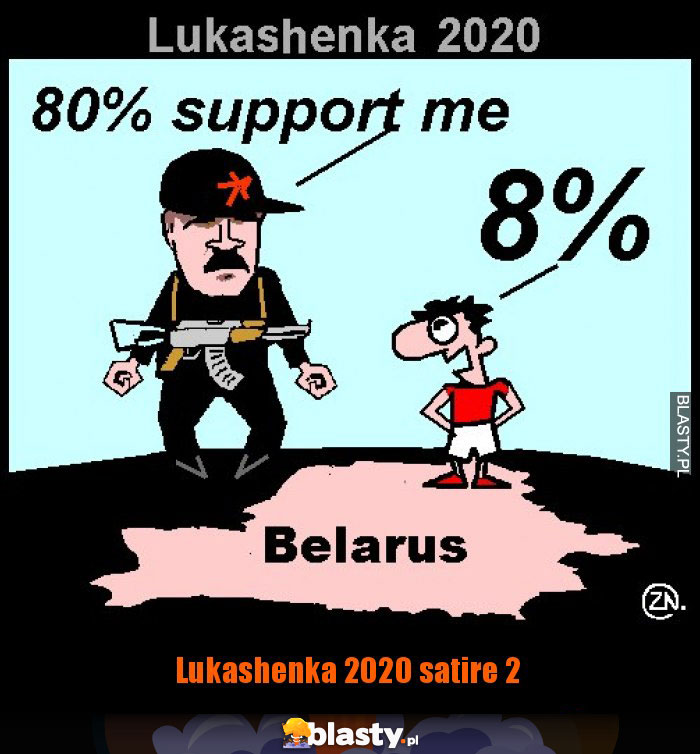 Lukashenka 2020 satire 2