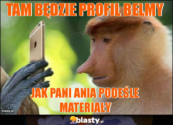 Tam będzie profil Belmy