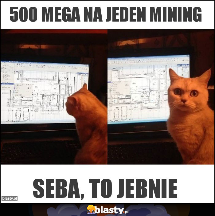 500 Mega na jeden mining