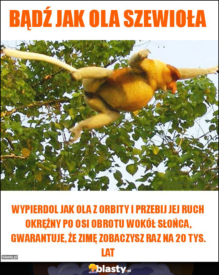 Bądź jak Ola Szewioła