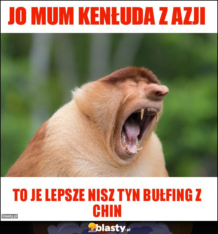 Jo mum kenłuda z Azji