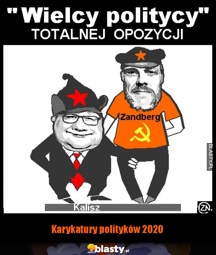 Karykatury polityków 2020