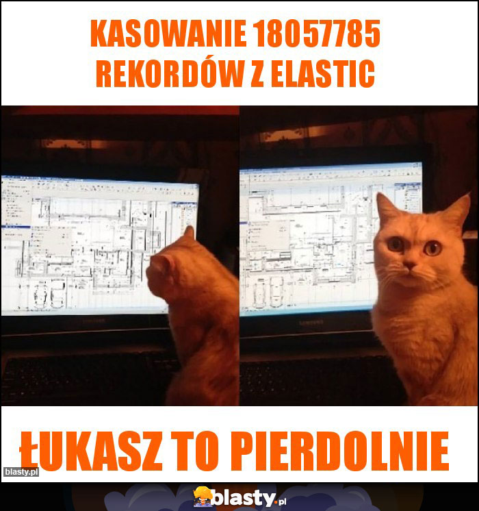 kasowanie 18057785 rekordów z Elastic