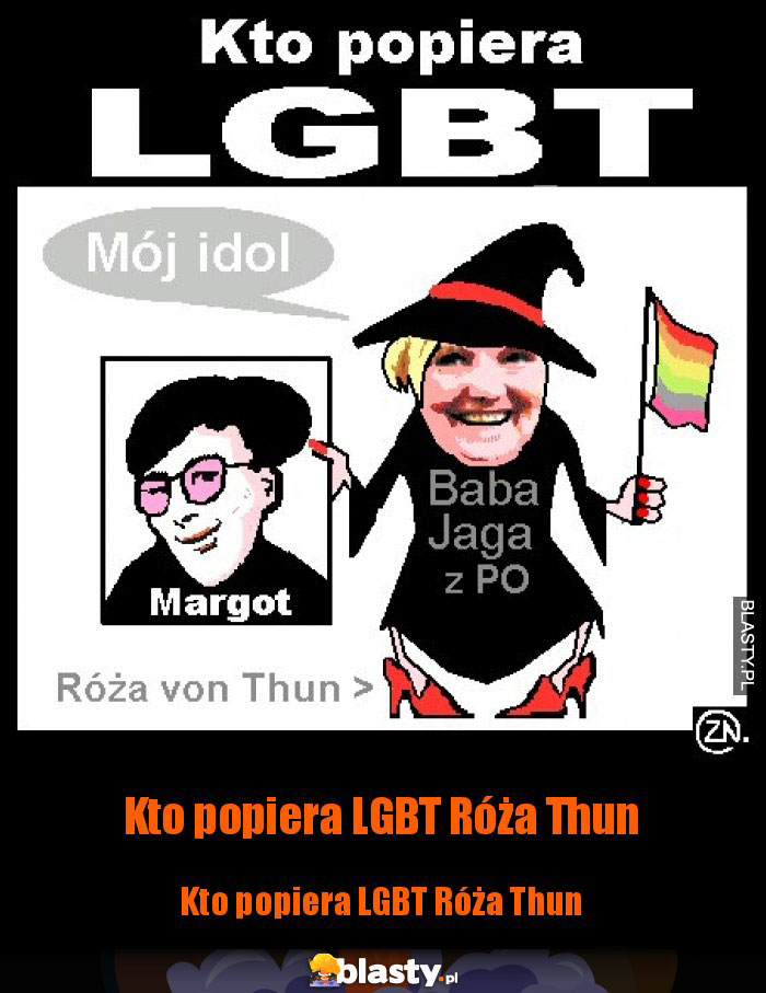 Kto popiera LGBT Róża Thun