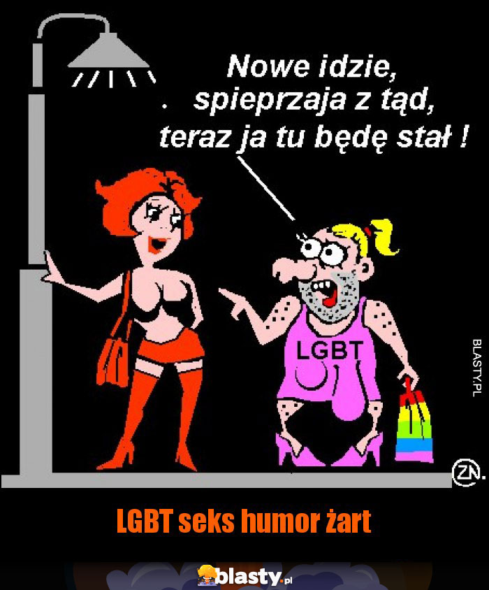 LGBT seks humor żart