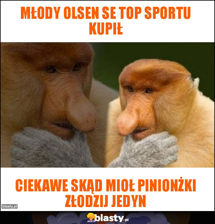 Młody Olsen se top sportu kupił