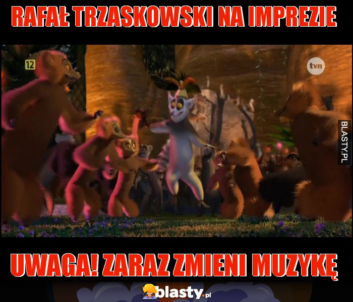 Rafał Trzaskowski na imprezie