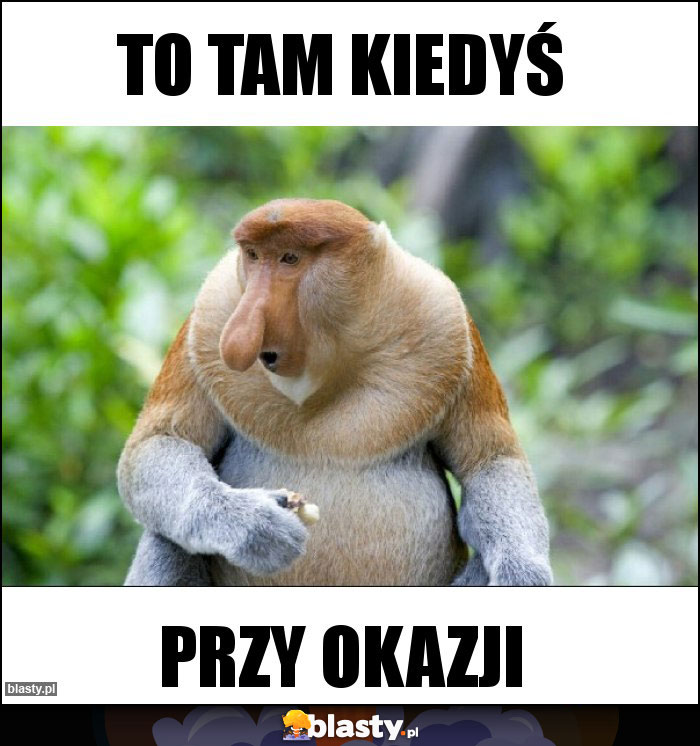 To tam kiedyś