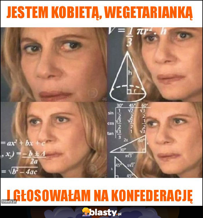 Jestem kobietą, wegetarianką