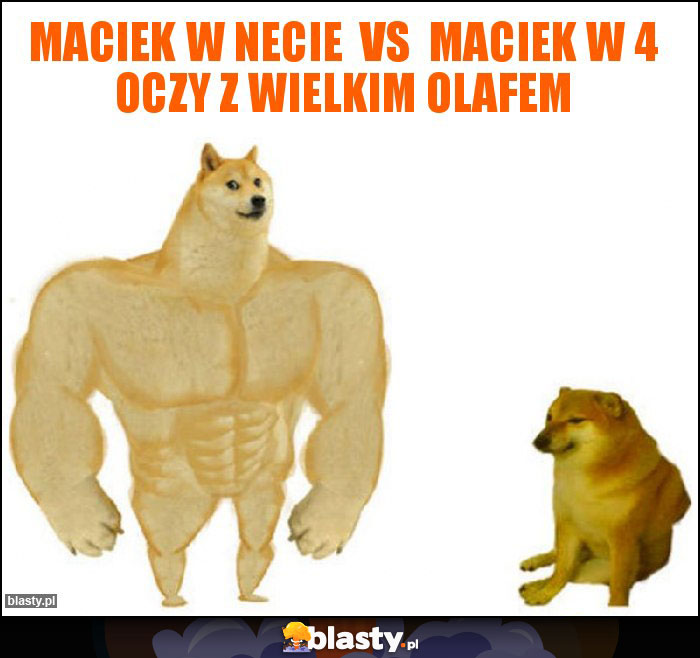 Maciek w necie  vs  Maciek w 4 oczy z wielkim Olafem