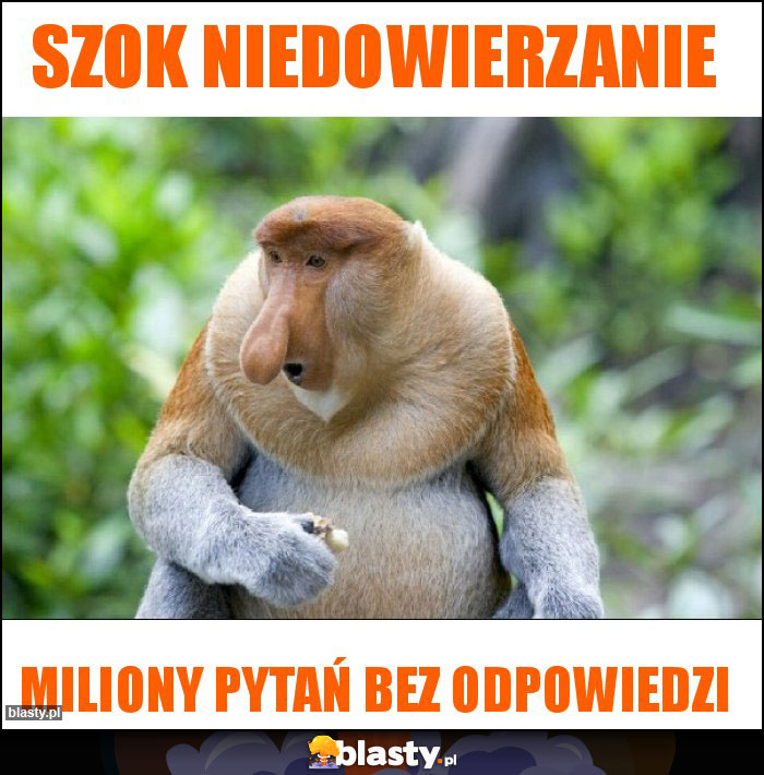 Szok niedowierzanie