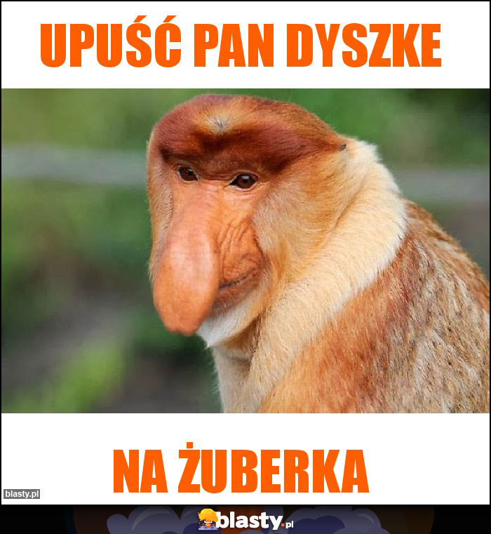 Upuść pan dyszke