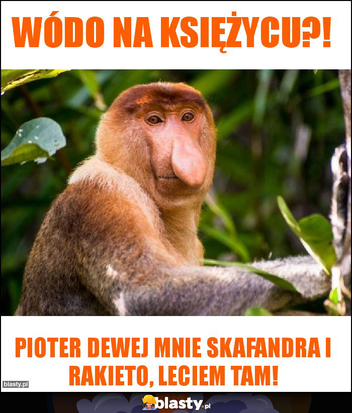 Wódo na księżycu?!