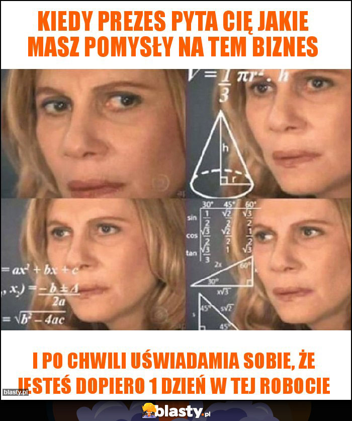 Kiedy prezes pyta Cię jakie masz pomysły na tem biznes