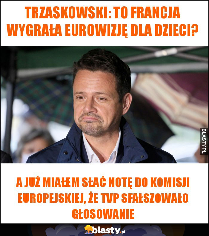 TRZASKOWSKI: To Francja wygrała Eurowizję dla dzieci?