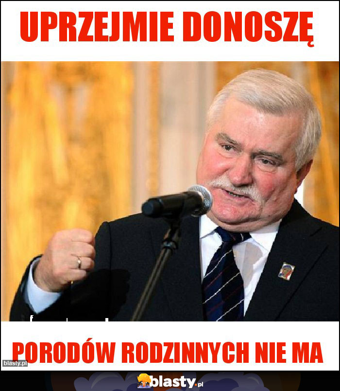 Uprzejmie donoszę