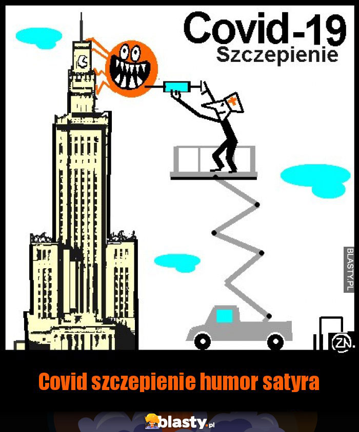 Covid szczepienie humor satyra