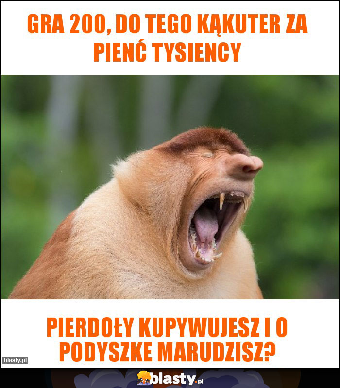 Gra 200, do tego kąkuter za pienć tysiency