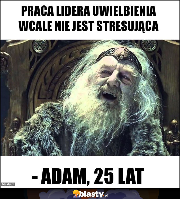 Praca lidera uwielbienia wcale nie jest stresująca