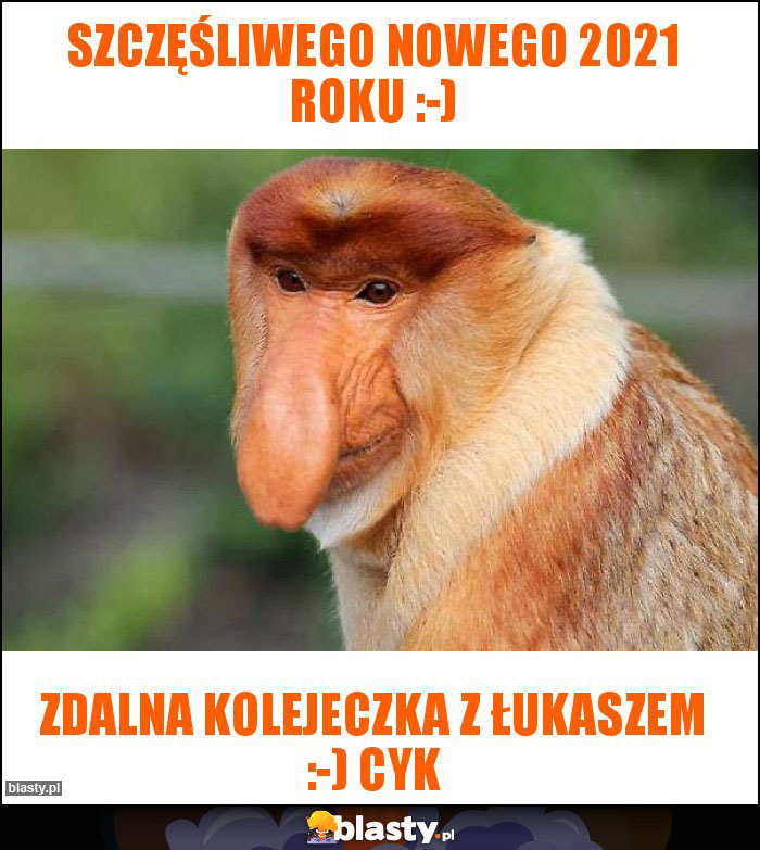 Szczęśliwego Nowego 2021 Roku :-)