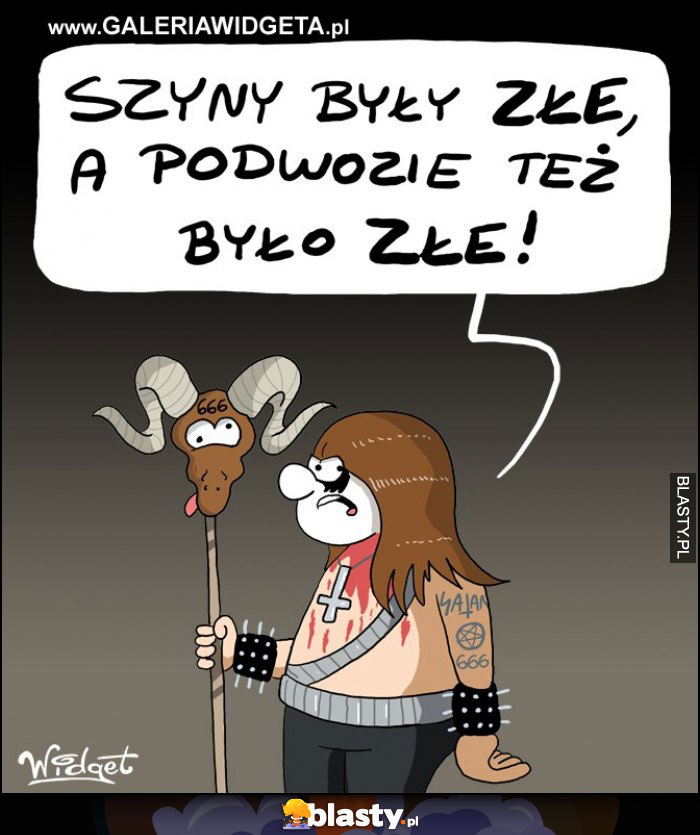 Szyny były złe