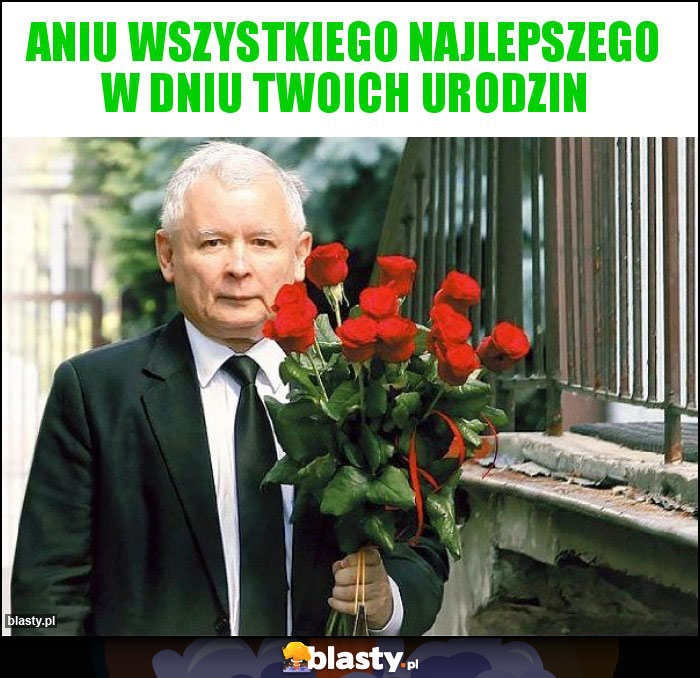 Aniu wszystkiego najlepszego w dniu twoich urodzin