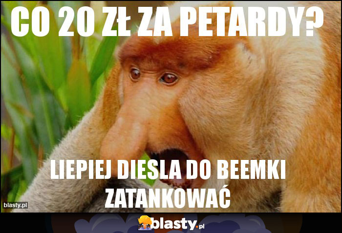 Co 20 zł za petardy?