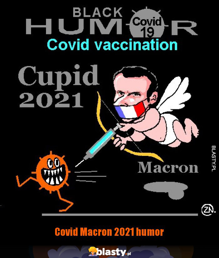 Covid Macron 2021 humor