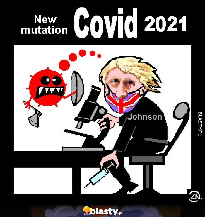 Covid new mutation satire