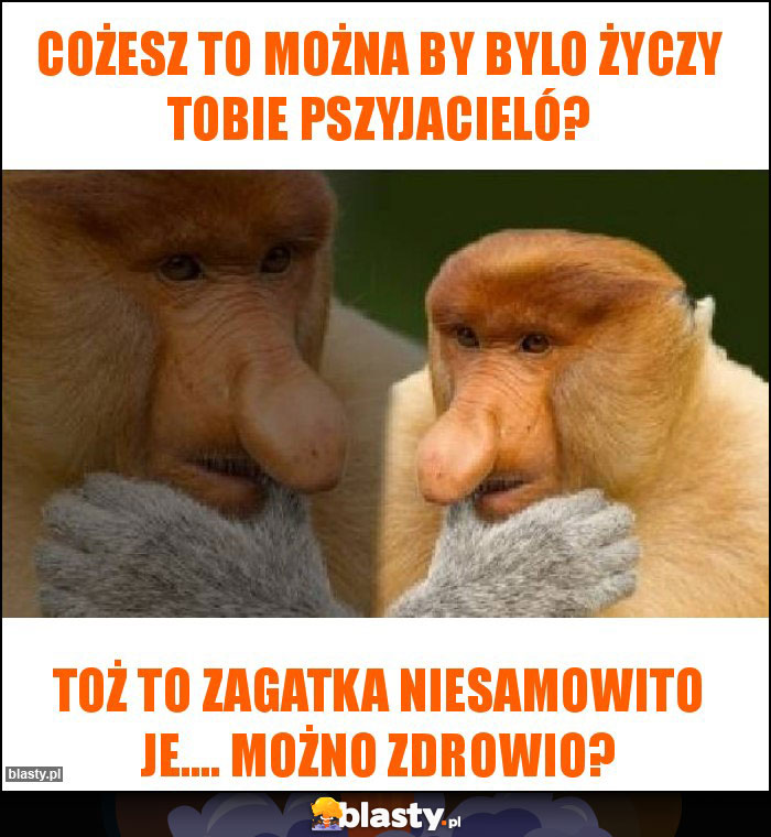 Cożesz to można by bylo życzy Tobie PSZYJACIELÓ?