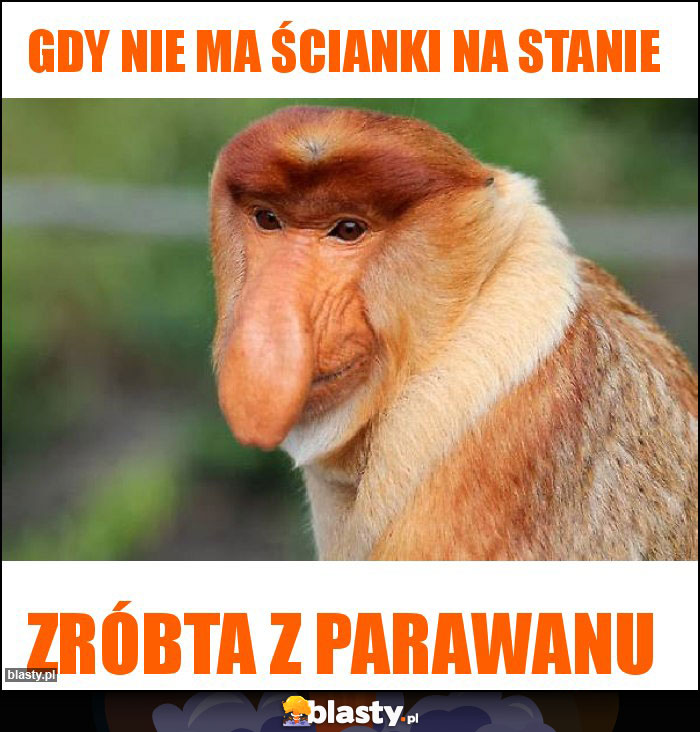 Gdy nie ma ścianki na stanie