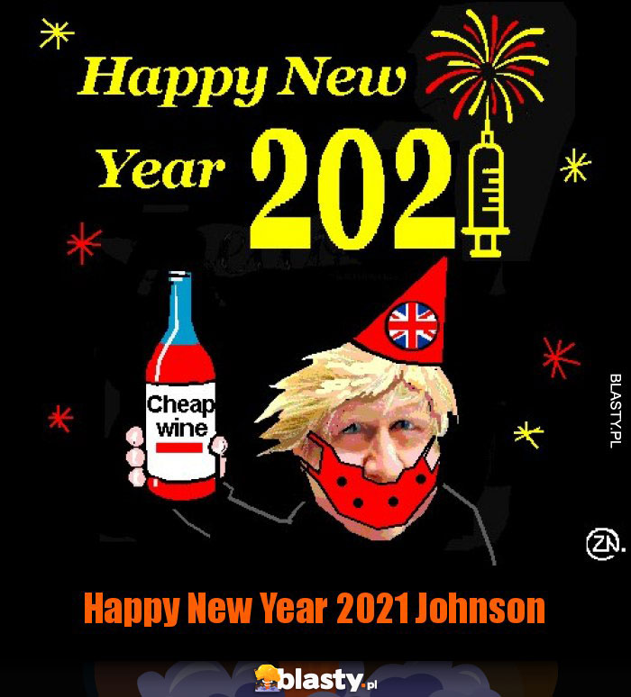 Happy New Year 2021 Johnson