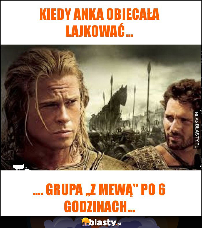 Kiedy Anka obiecała lajkować...