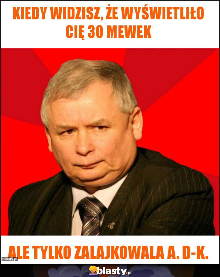 Kiedy widzisz, że wyświetliło Cię 30 mewek