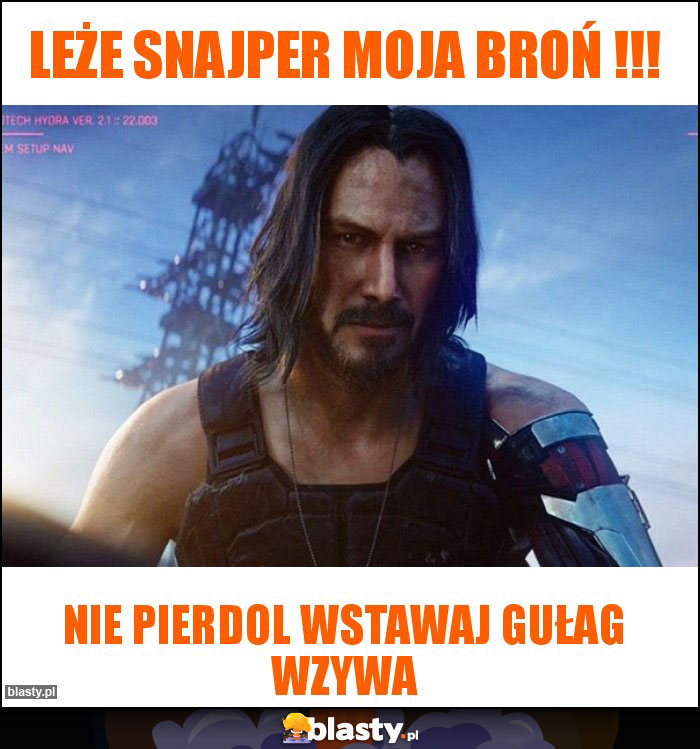 Leże snajper moja broń !!!