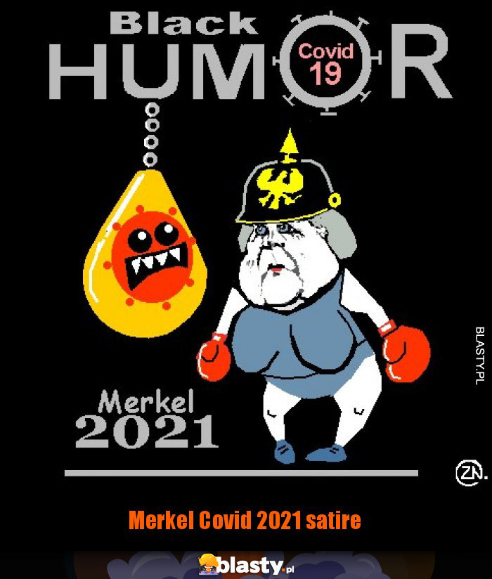 Merkel Covid 2021 satire