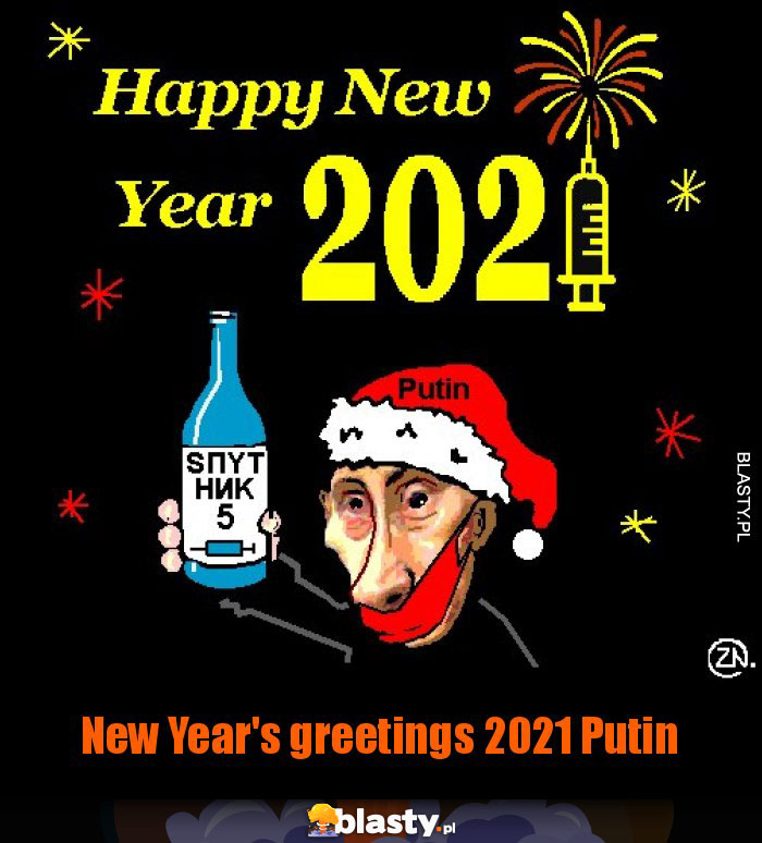 New Year's greetings 2021 Putin