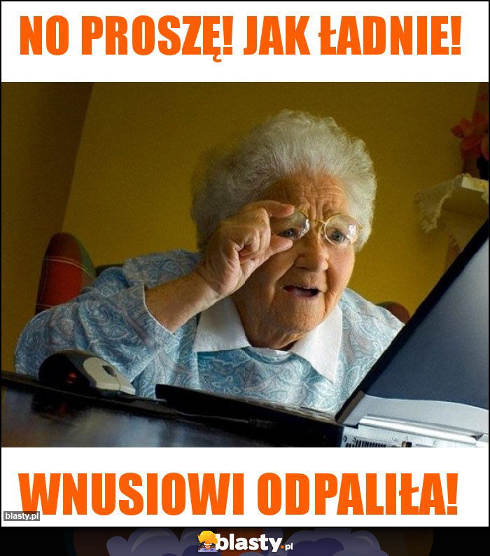 No proszę! Jak ładnie!